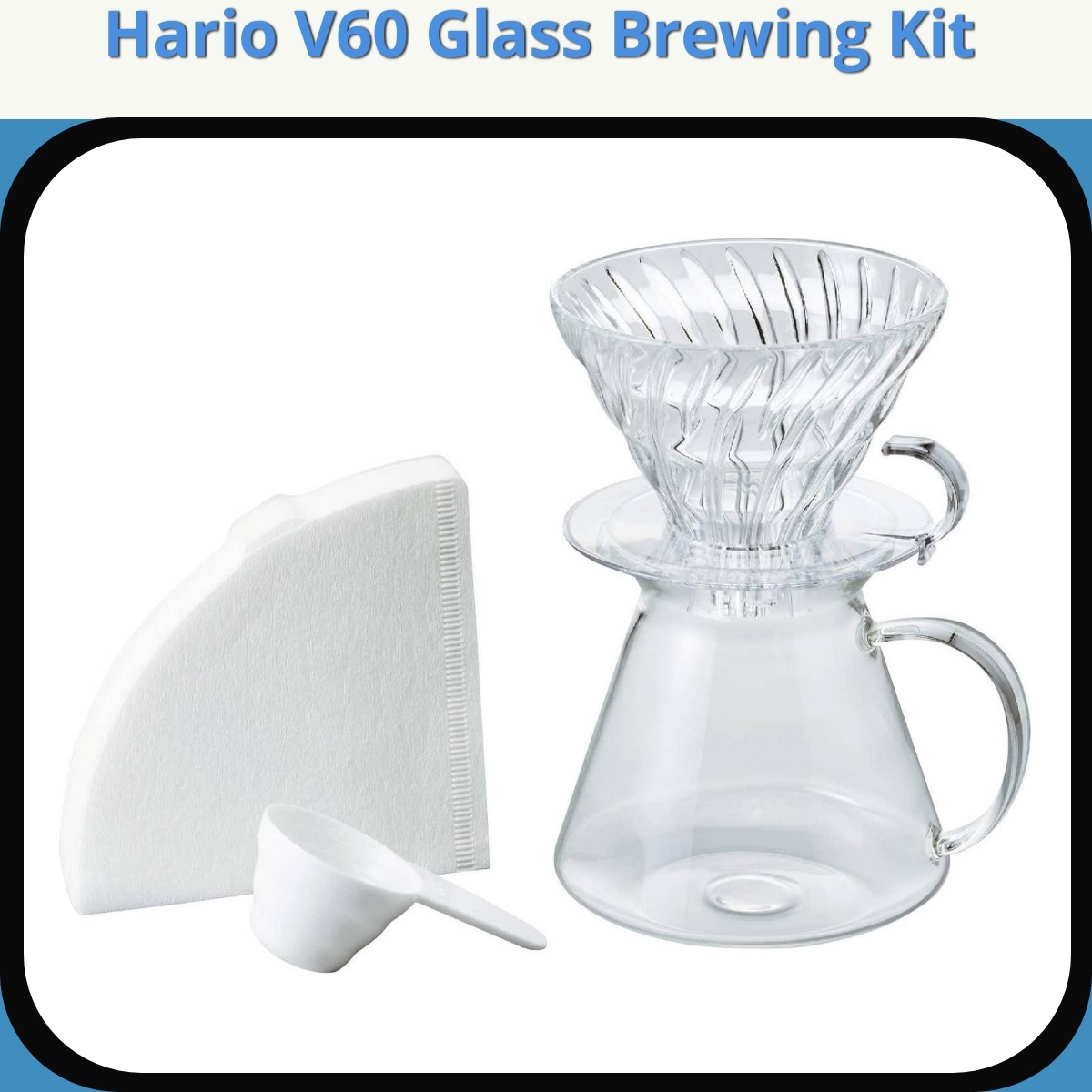 Anmeldelse af Hario V60 Glass Brewing Kit