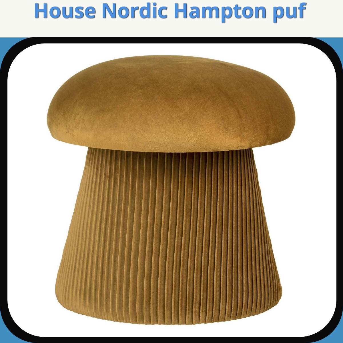 Anmeldelse af House Nordic Hampton puf