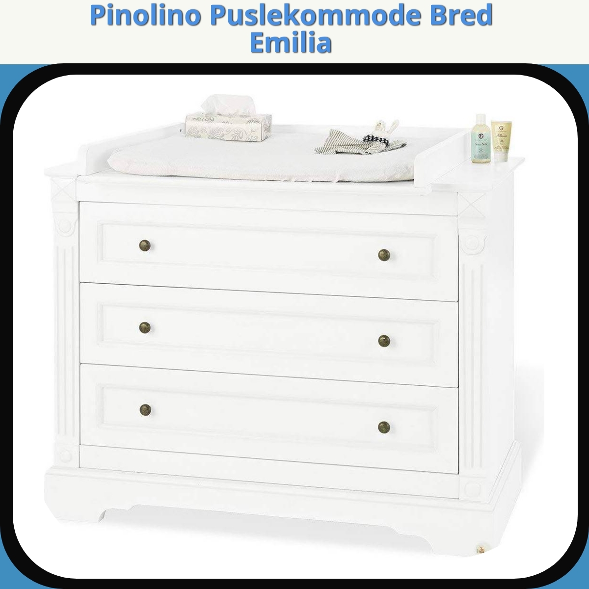 Anmeldelse af Pinolino Puslekommode Bred Emilia