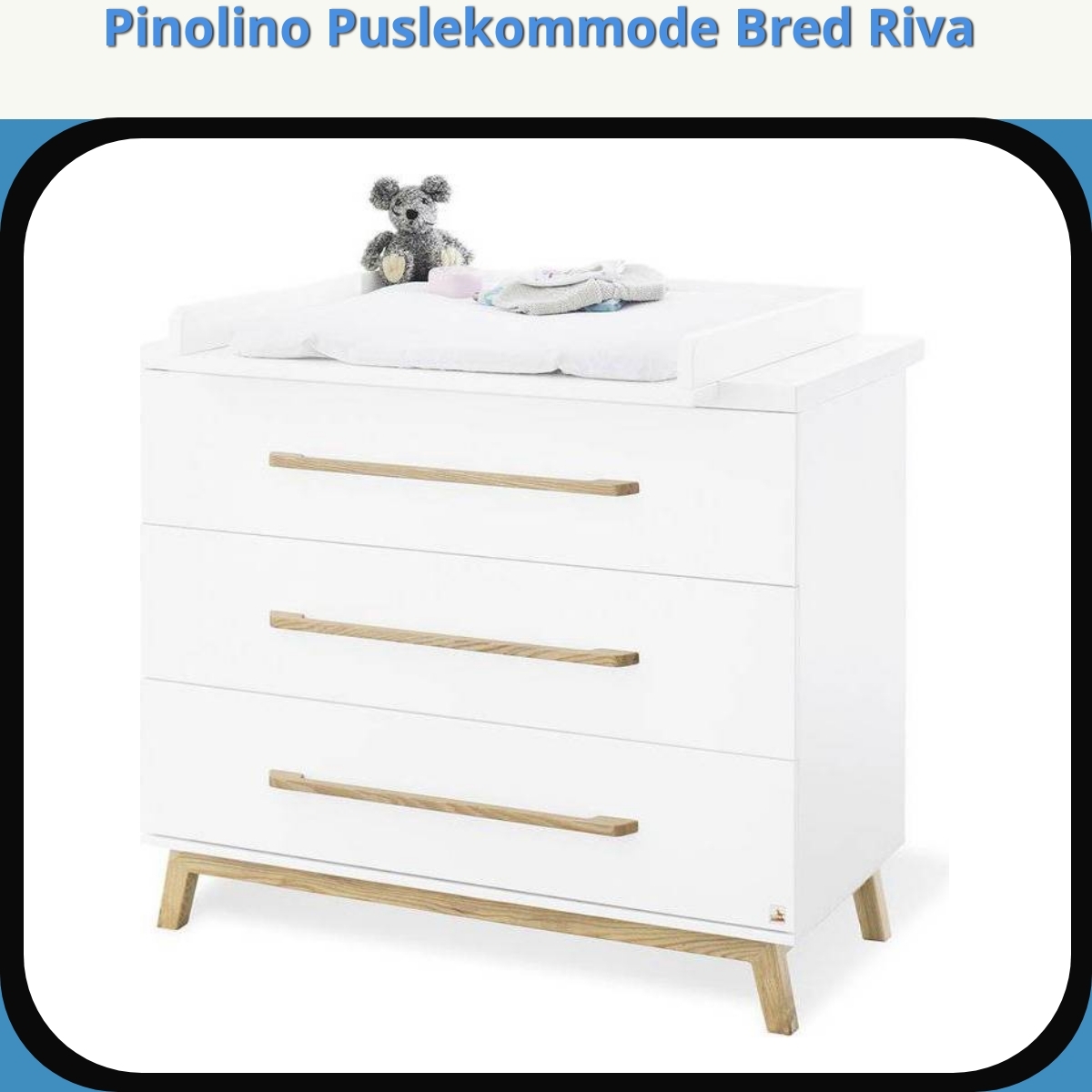 Anmeldelse af Pinolino Puslekommode Bred Riva
