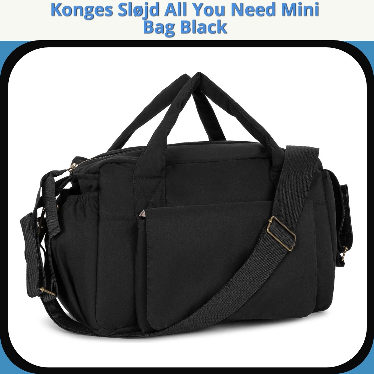 Anmeldelse af Konges Sløjd All You Need Mini Bag Black