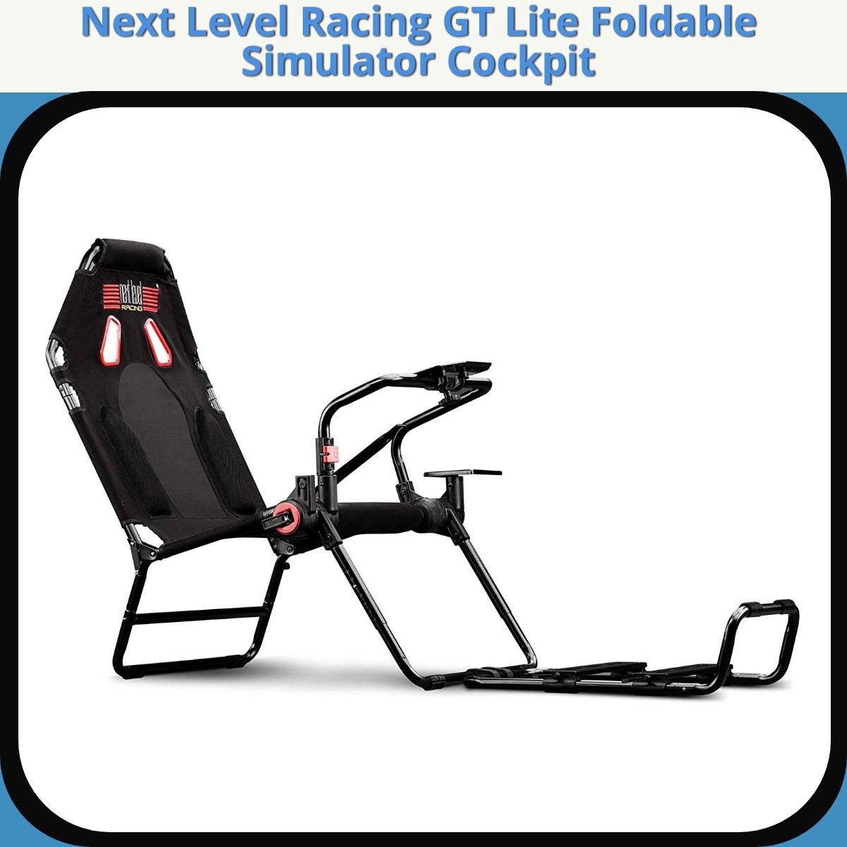 Anmeldelse af Next Level Racing GT Lite Foldable Simulator Cockpit