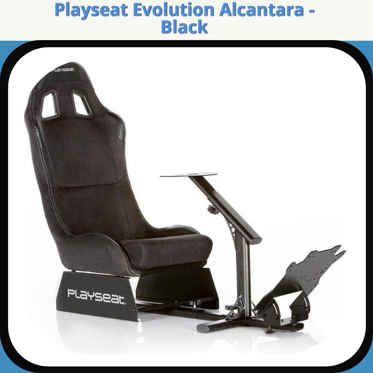 Anmeldelse af Playseat Evolution Alcantara - Black