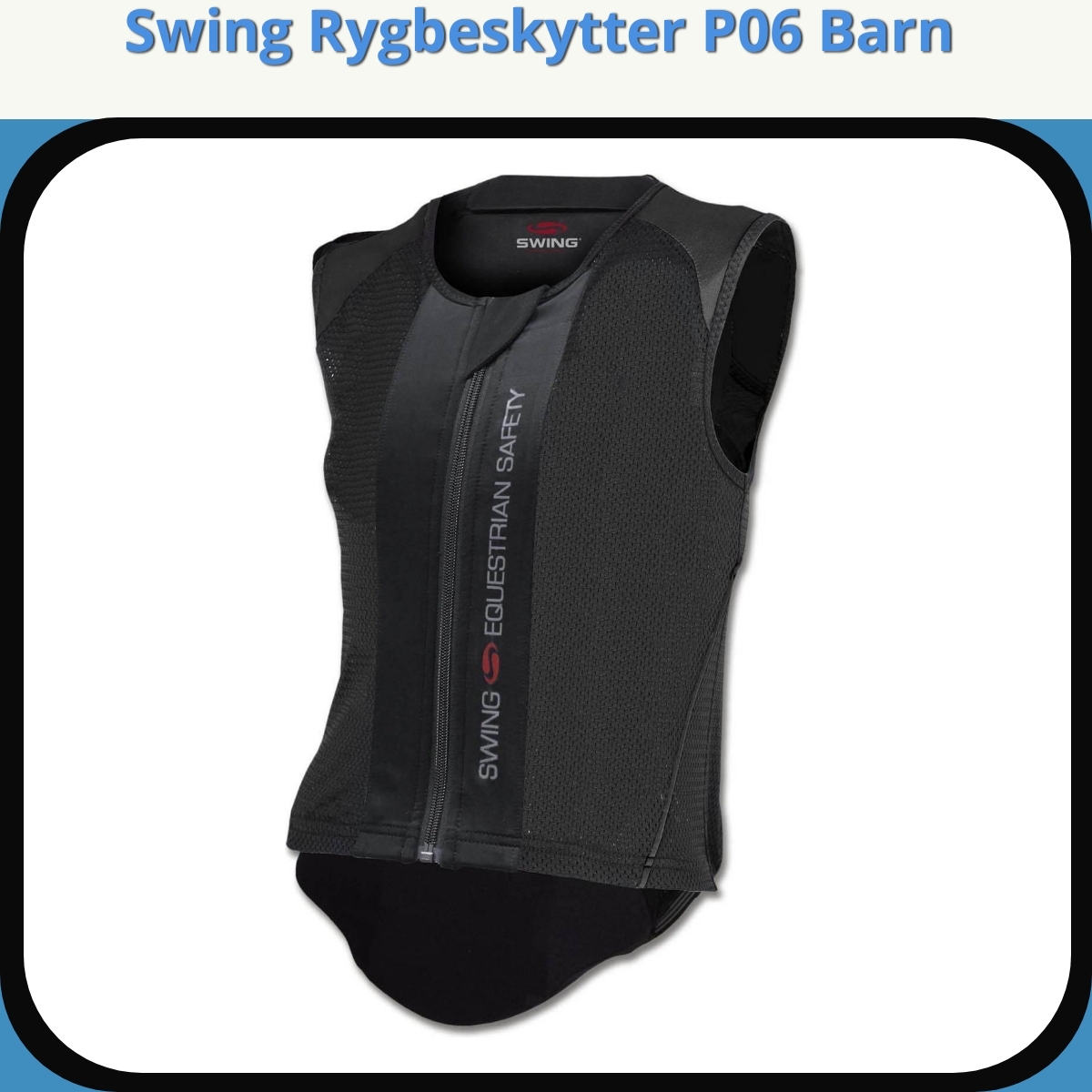 Anmeldelse af Swing Rygbeskytter P06 Barn