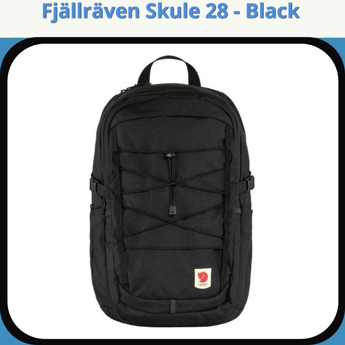 Anmeldelse af Fjällräven Skule 28 - Black