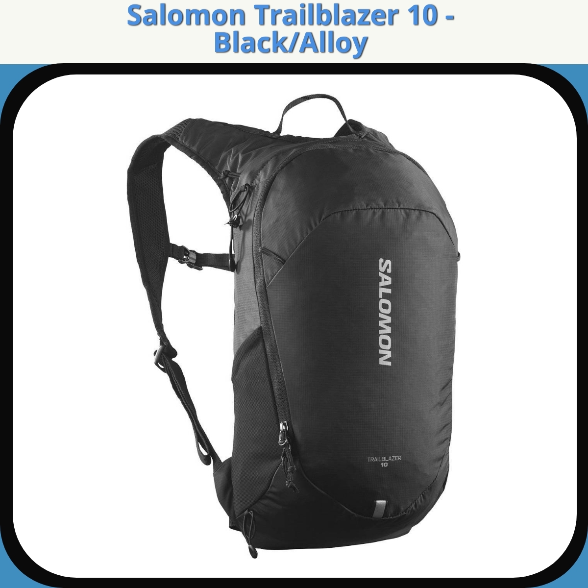 Anmeldelse af Salomon Trailblazer 10 - Black/Alloy