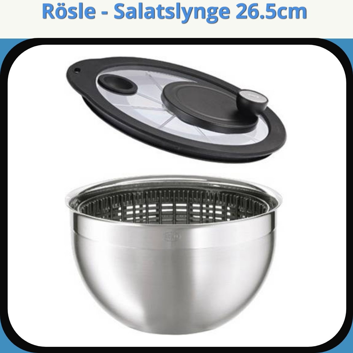 Anmeldelse af Rösle - Salatslynge 26.5cm