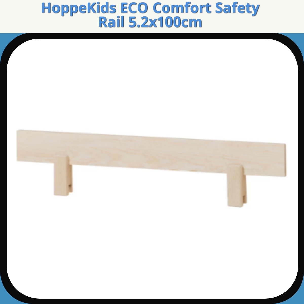Anmeldelse af HoppeKids ECO Comfort Safety Rail 5.2x100cm
