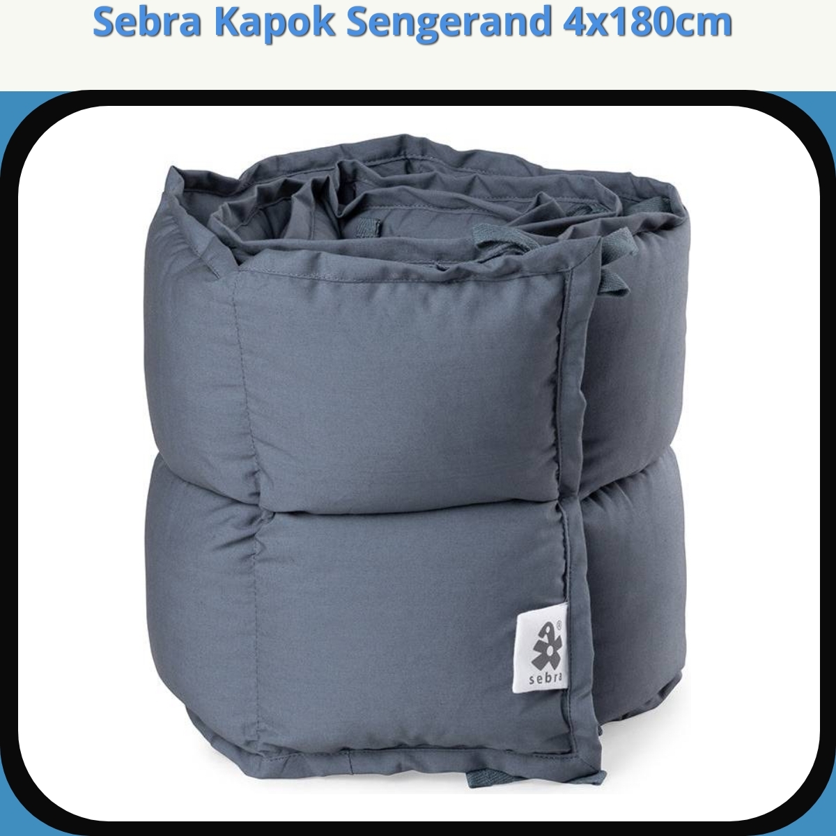 Anmeldelse af Sebra Kapok Sengerand 4x180cm