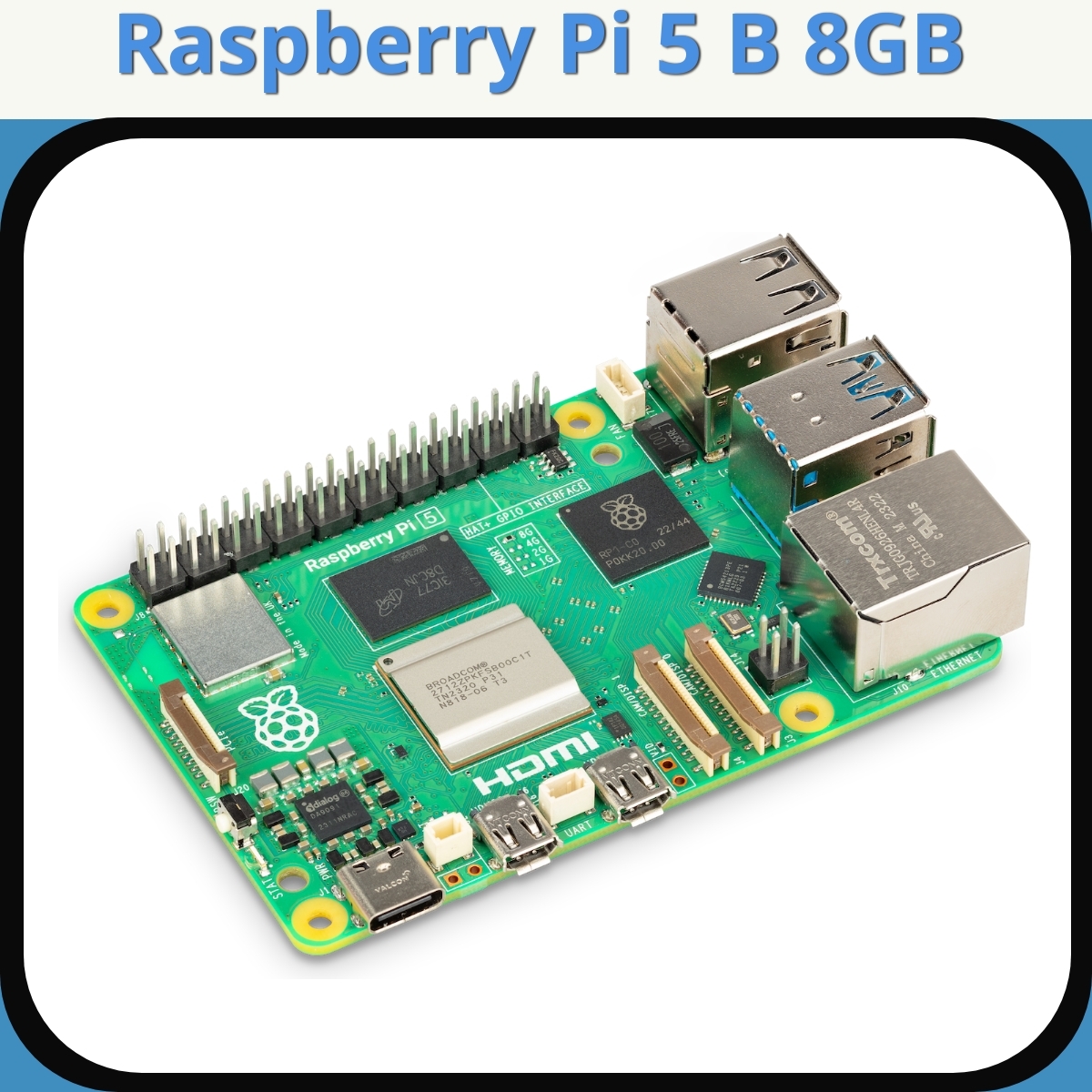 Anmeldelse af Raspberry Pi 5 B 8GB