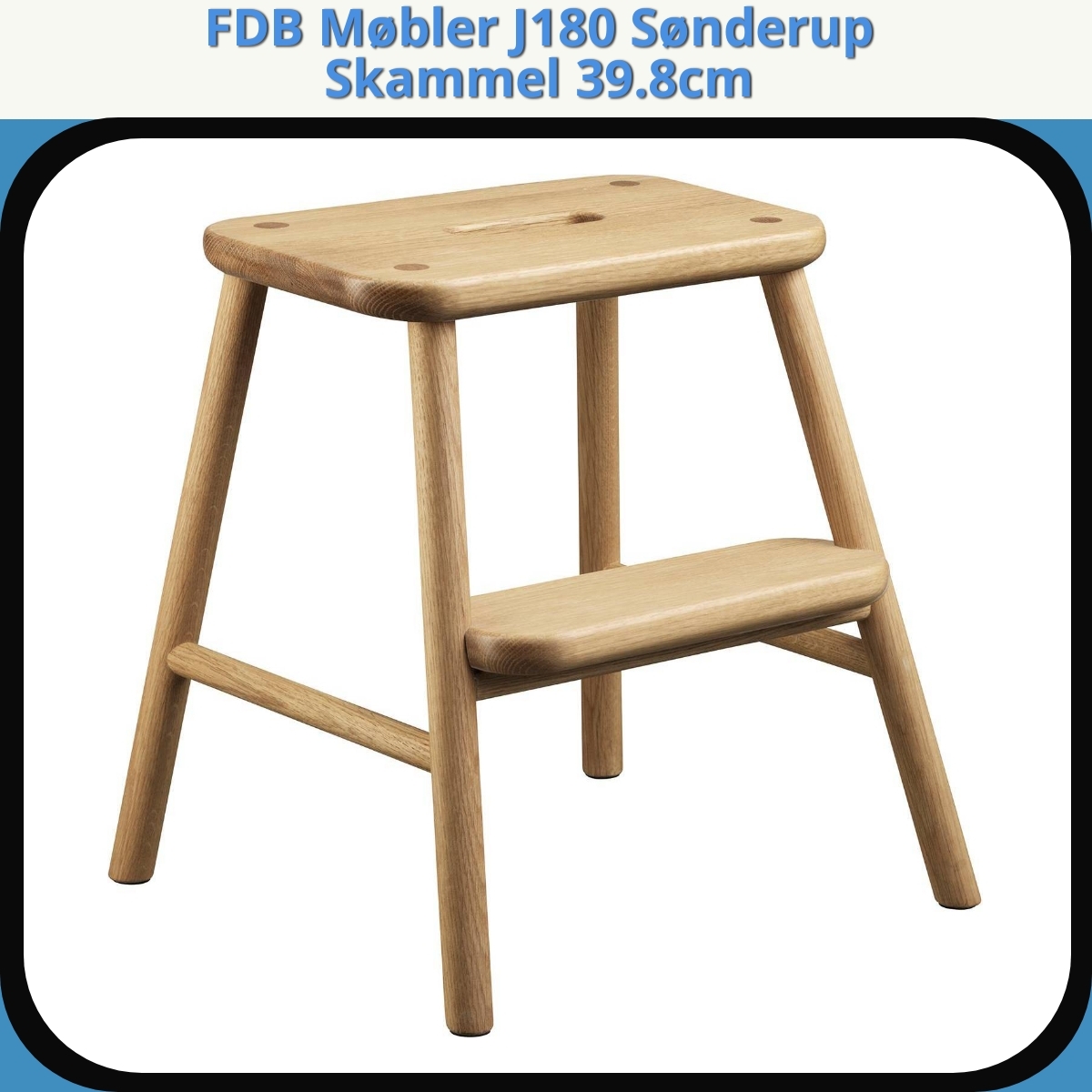 Anmeldelse af FDB Møbler J180 Sønderup Skammel 39.8cm