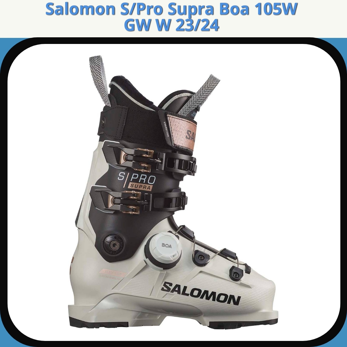 Anmeldelse af Salomon S/Pro Supra Boa 105W GW W 23/24