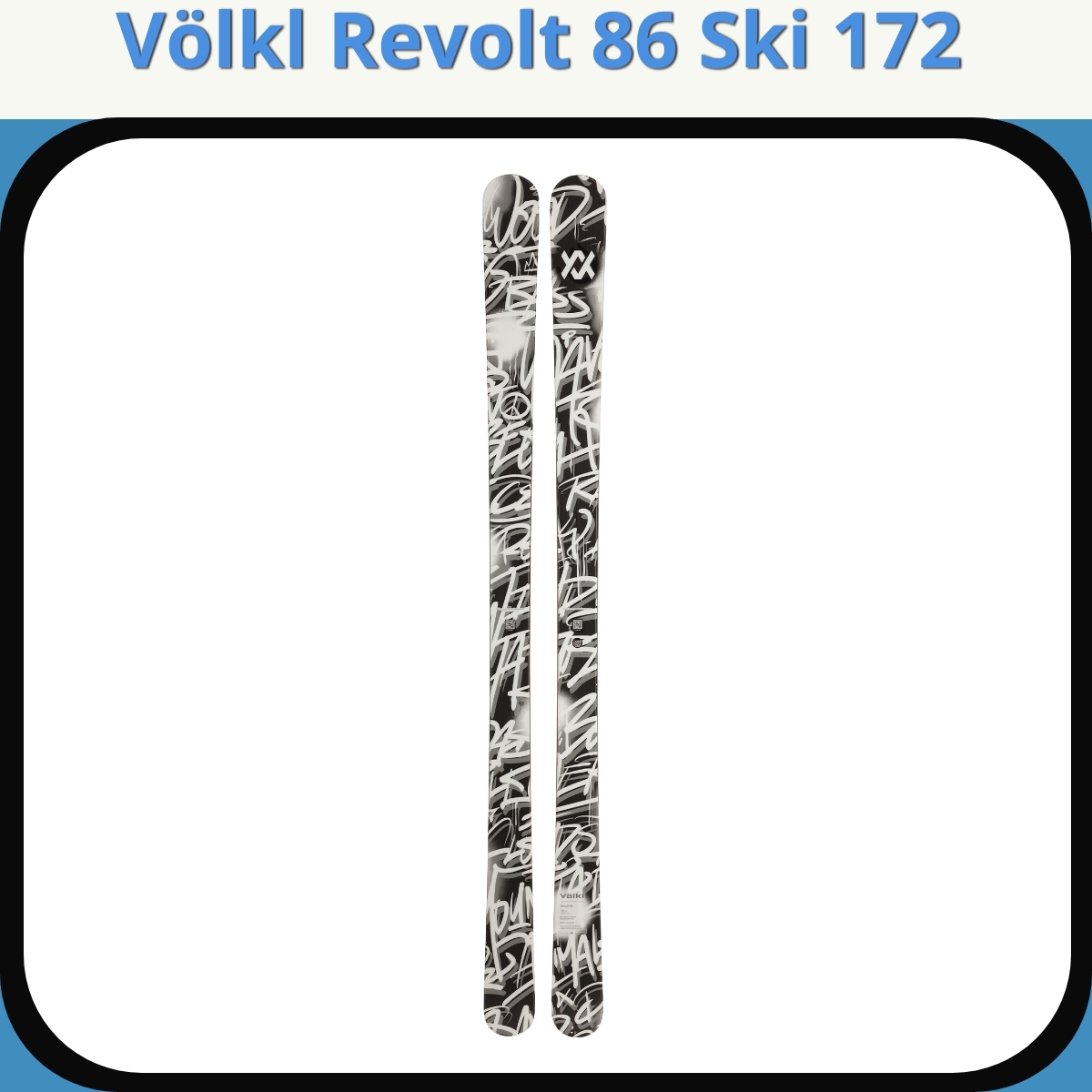 Anmeldelse af Völkl Revolt 86 Ski 172