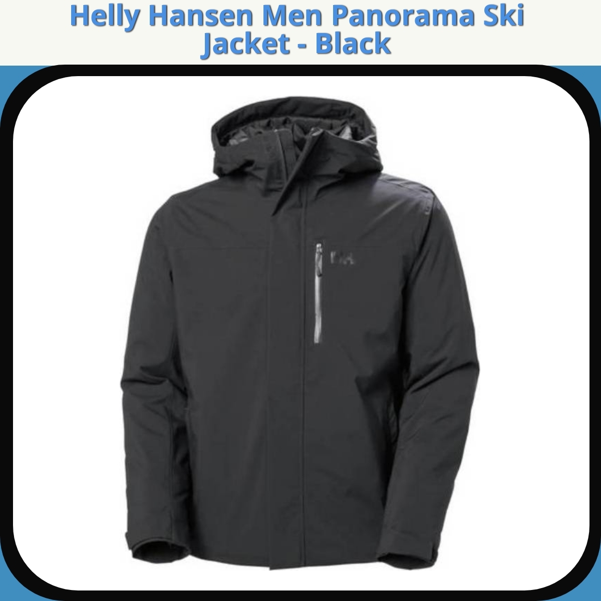 Anmeldelse af Helly Hansen Men Panorama Ski Jacket - Black