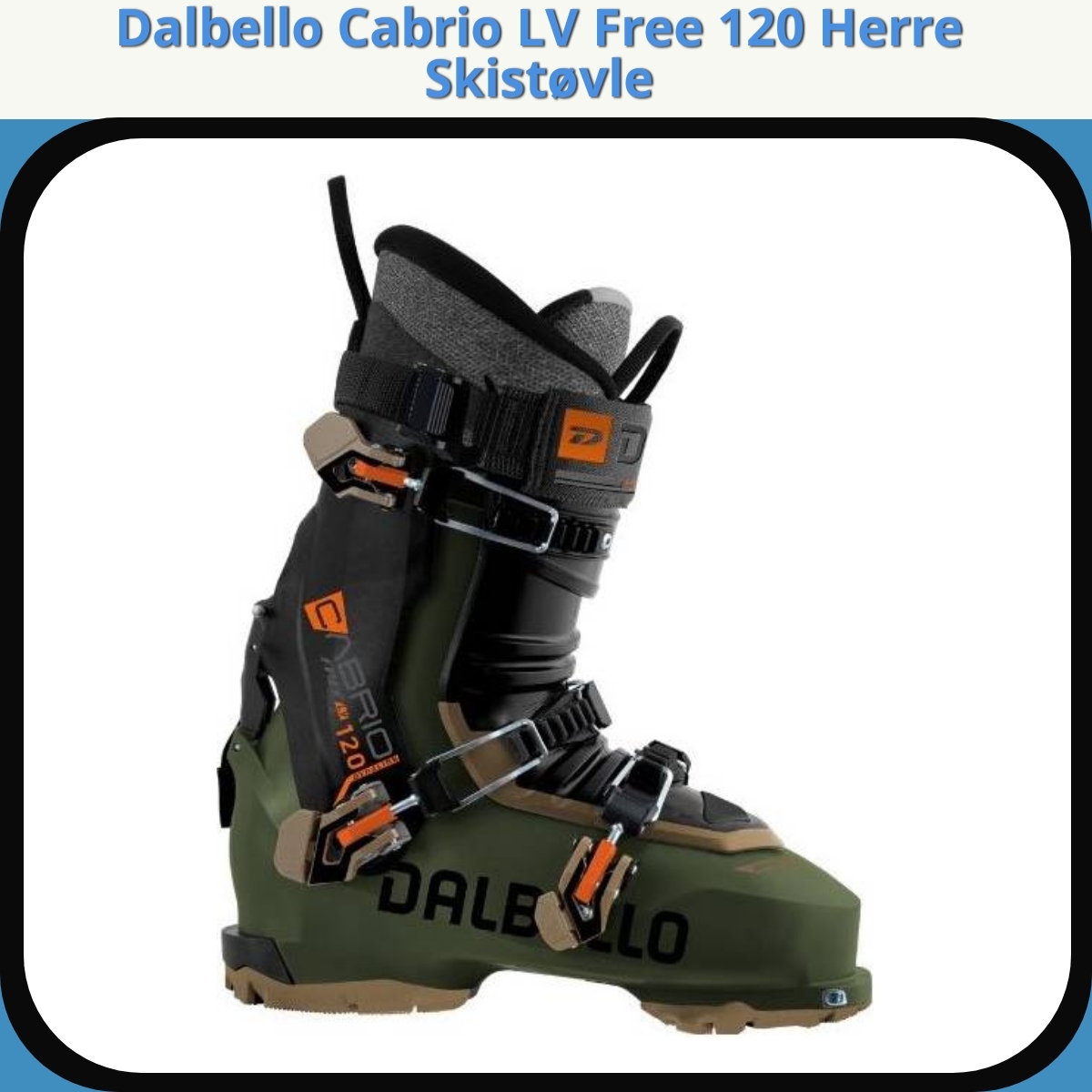 Anmeldelse af Dalbello Cabrio LV Free 120 Herre Skistøvle
