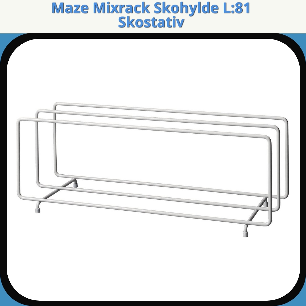 Anmeldelse af Maze Mixrack Skohylde L:81 Skostativ