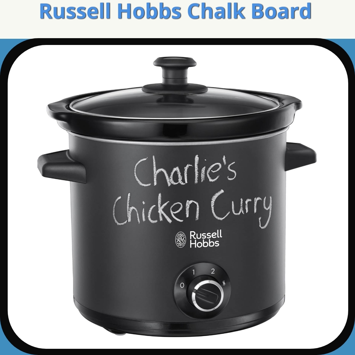 Anmeldelse af Russell Hobbs Chalk Board