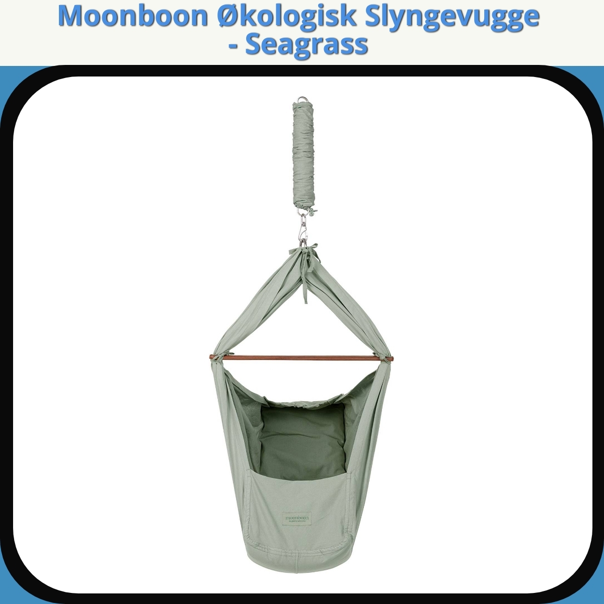 Anmeldelse af Moonboon Økologisk Slyngevugge - Seagrass