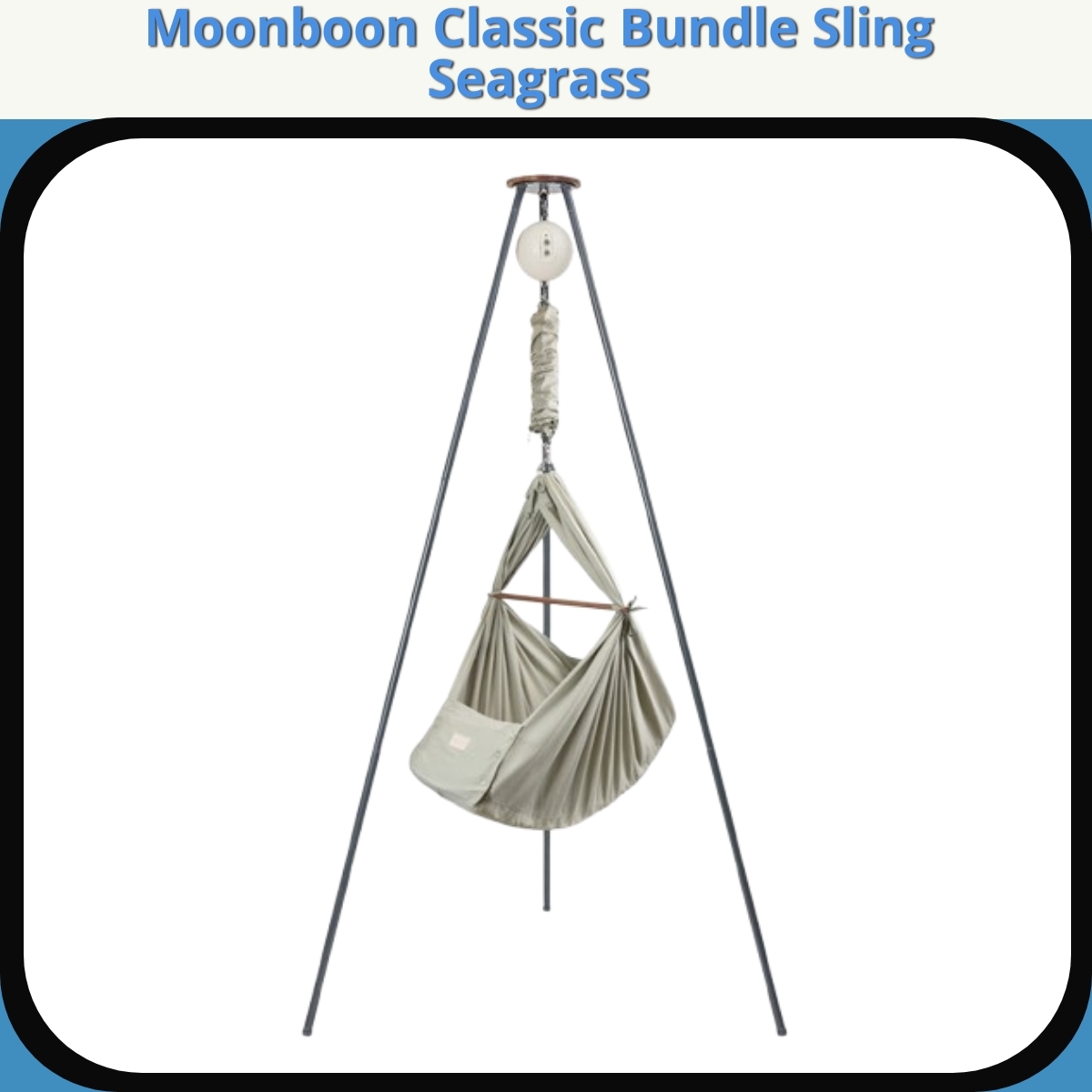 Anmeldelse af Moonboon Classic Bundle Sling Seagrass