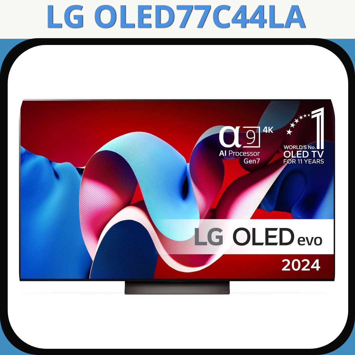 Anmeldelse af LG OLED77C44LA