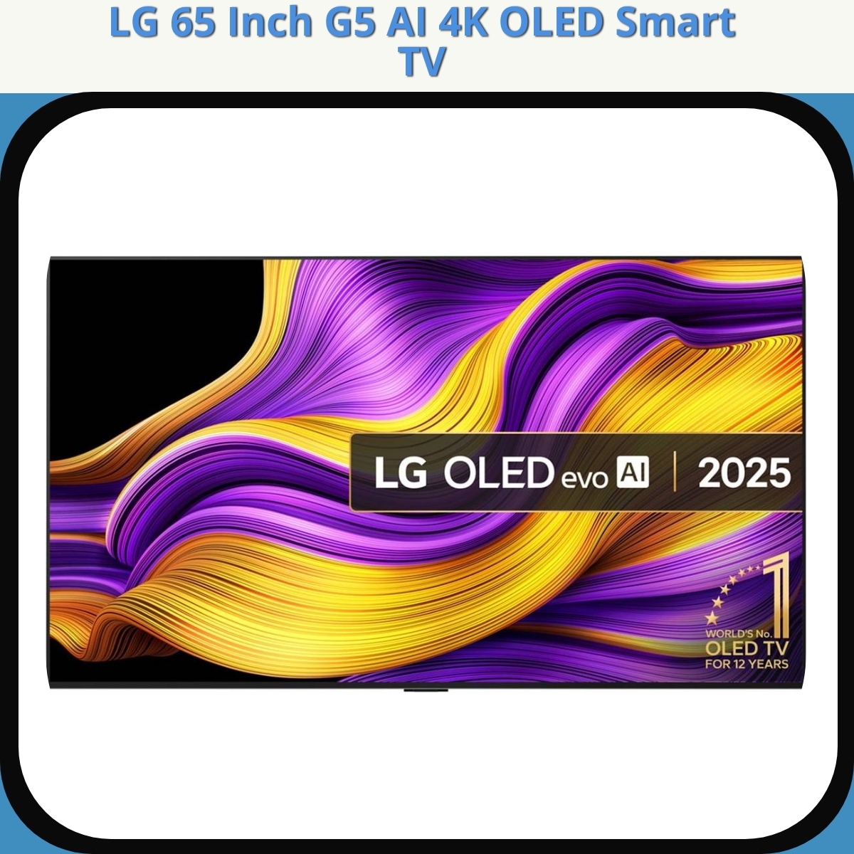 Anmeldelse af LG 65 Inch G5 AI 4K OLED Smart TV