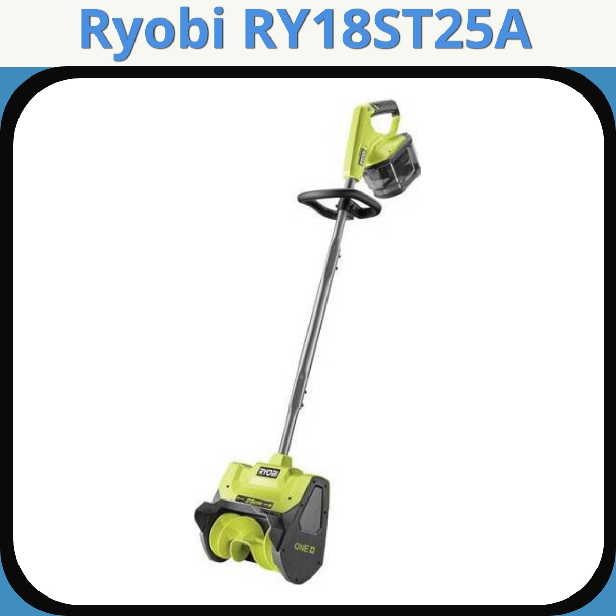 Anmeldelse af Ryobi RY18ST25A