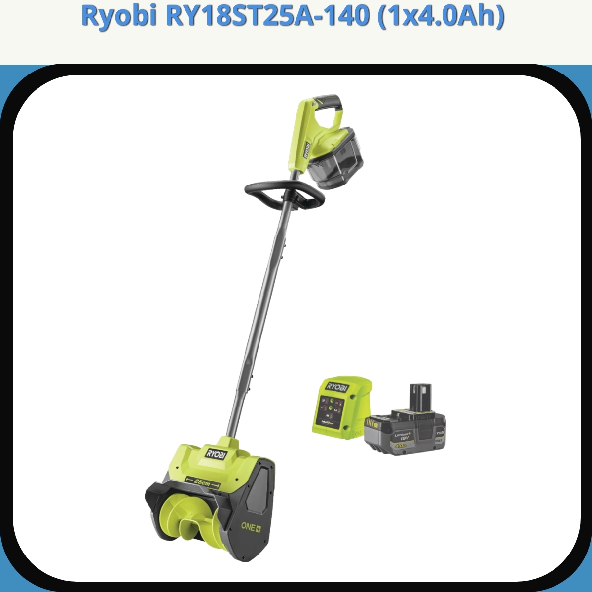 Anmeldelse af Ryobi RY18ST25A-140 (1x4.0Ah)
