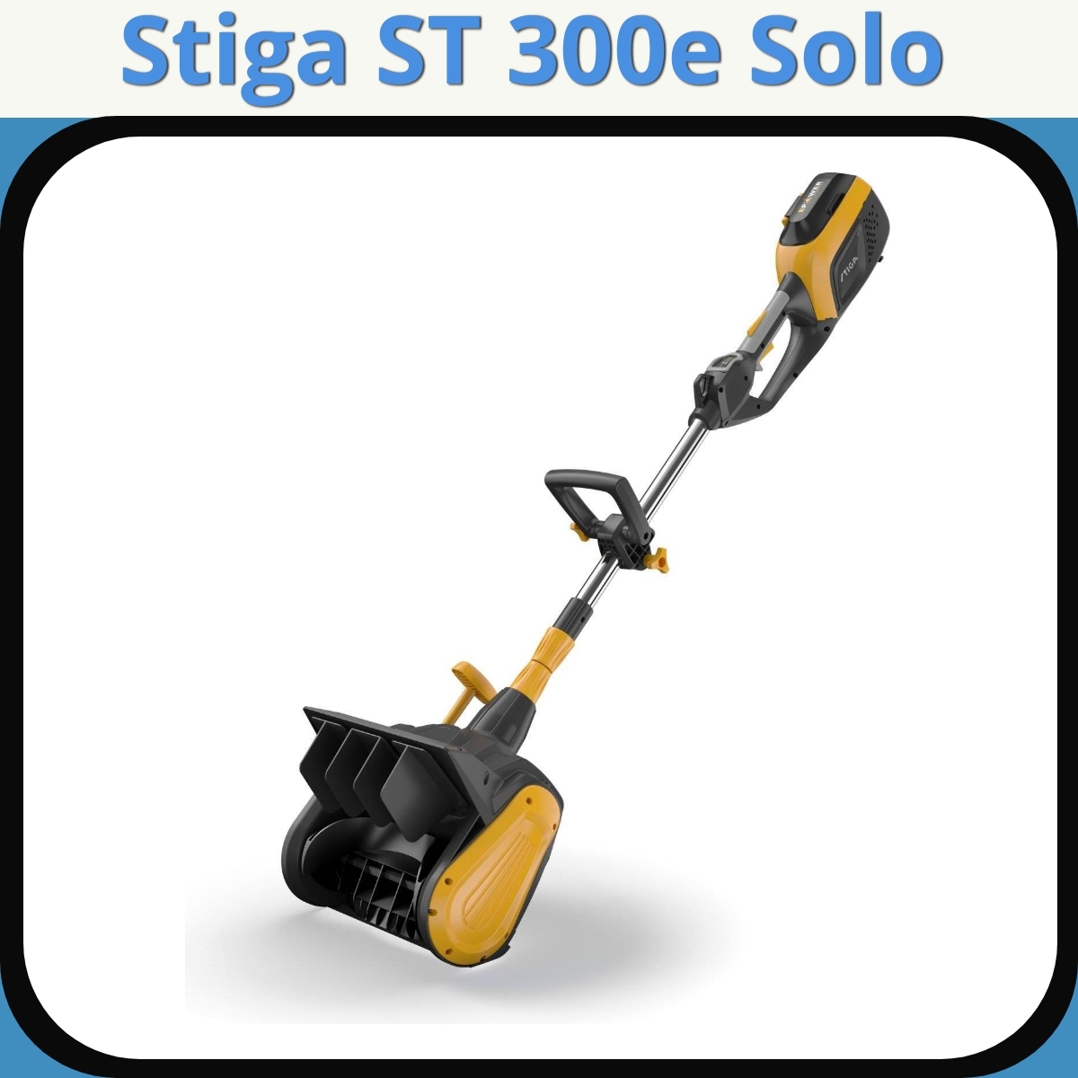 Anmeldelse af Stiga ST 300e Solo