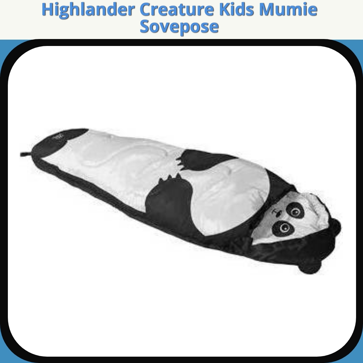 Anmeldelse af Highlander Creature Kids Mumie Sovepose
