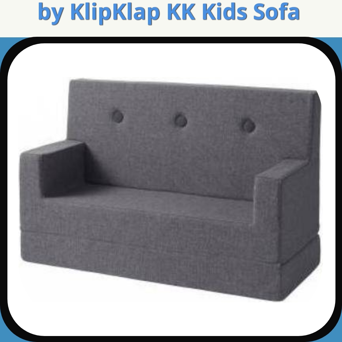 Anmeldelse af by KlipKlap KK Kids Sofa