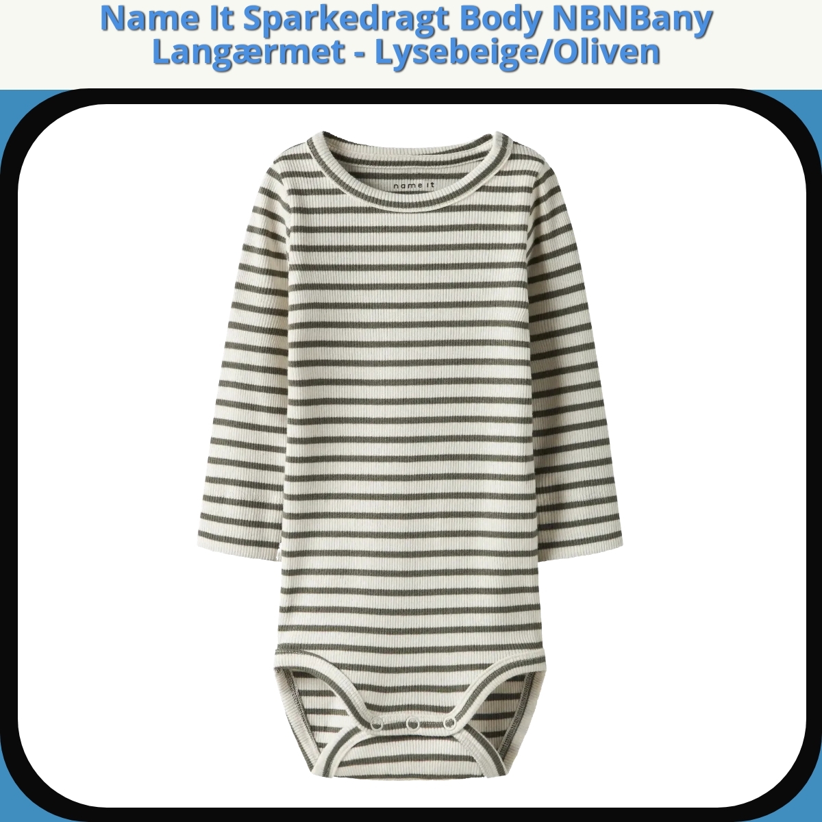 Anmeldelse af Name It Sparkedragt Body NBNBany Langærmet - Lysebeige/Oliven