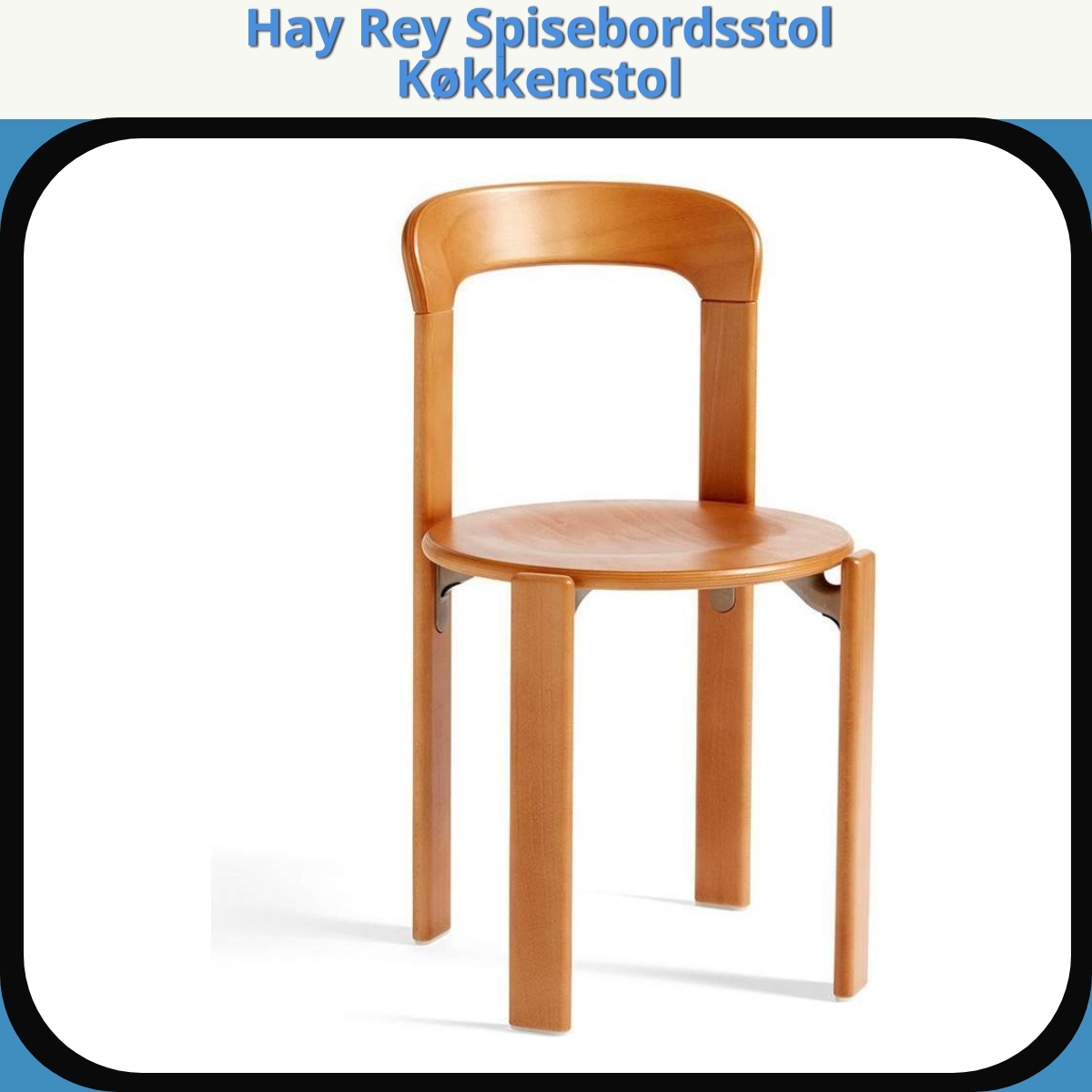 Anmeldelse af Hay Rey Spisebordsstol Køkkenstol