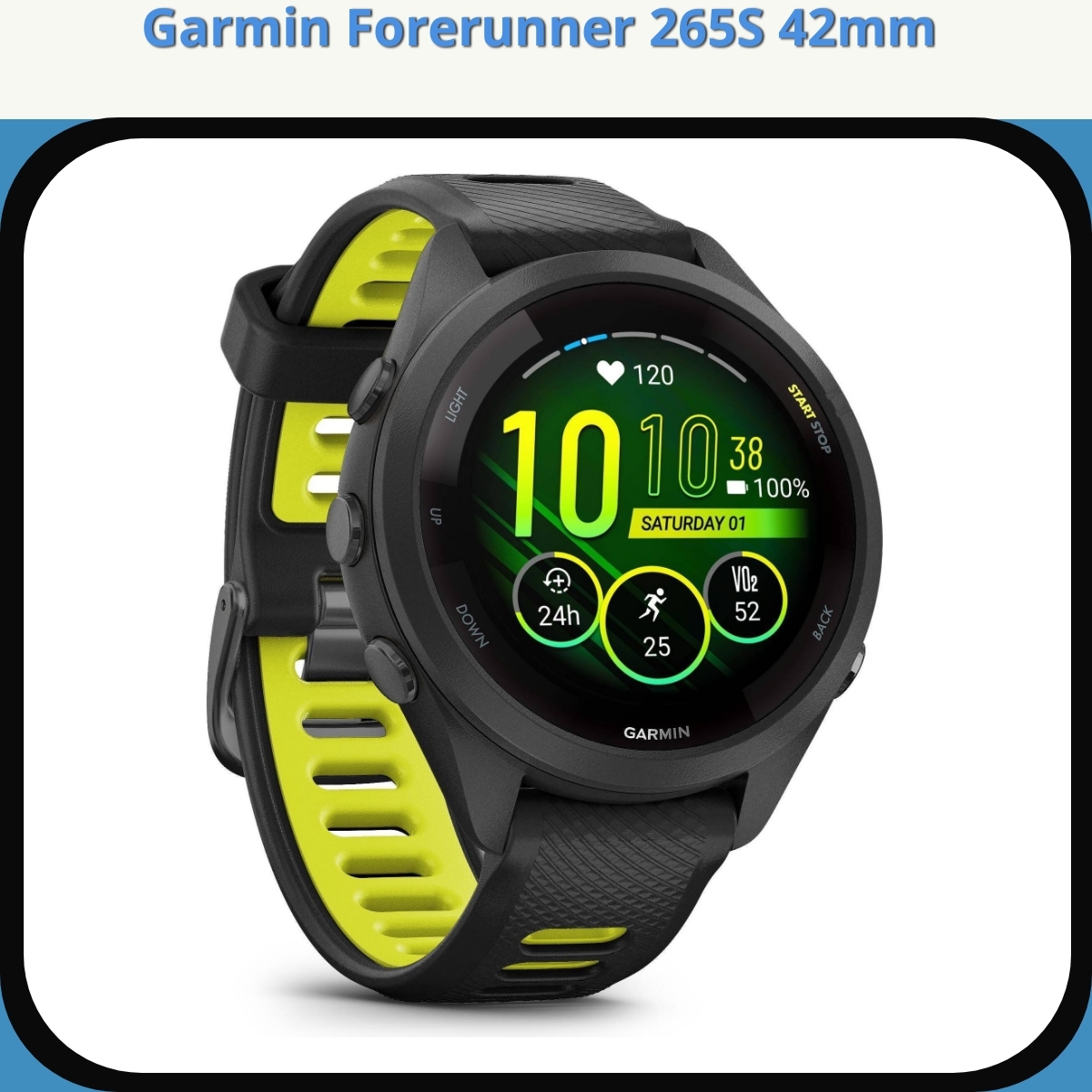 Anmeldelse af Garmin Forerunner 265S 42mm