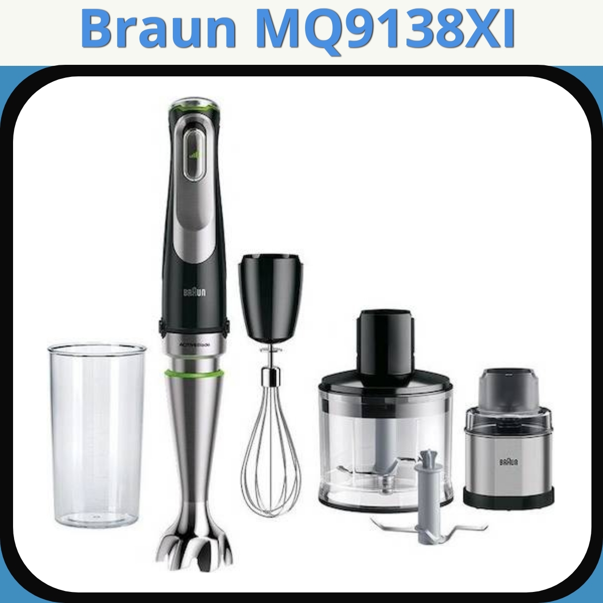 Anmeldelse af Braun MQ9138XI
