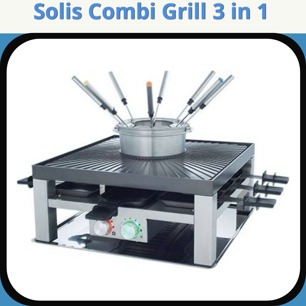 Anmeldelse af Solis Combi Grill 3 in 1