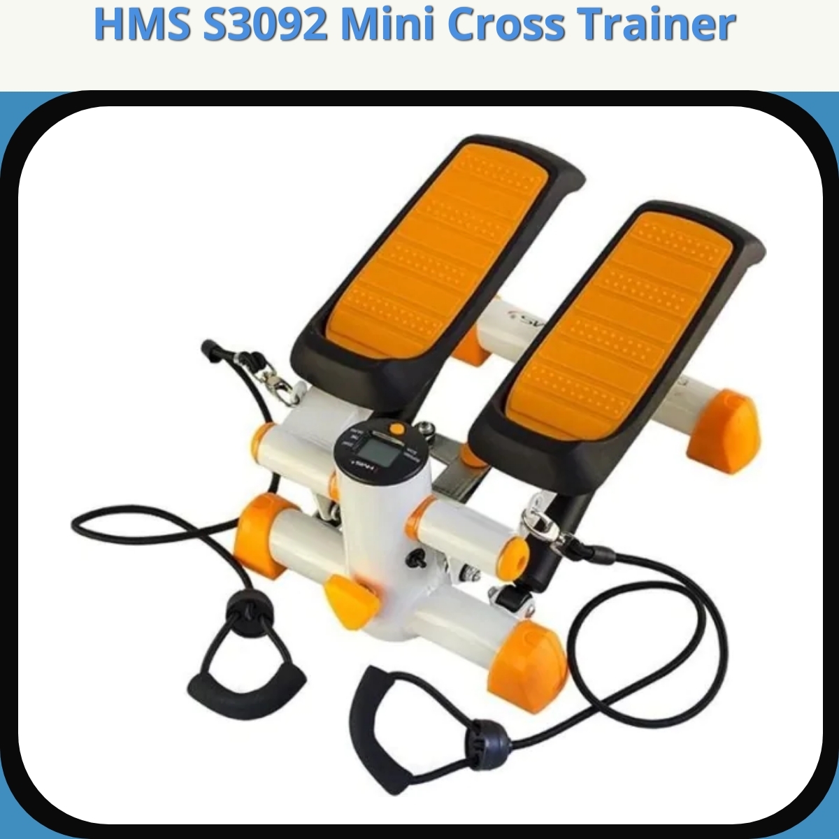 Anmeldelse af HMS S3092 Mini Cross Trainer