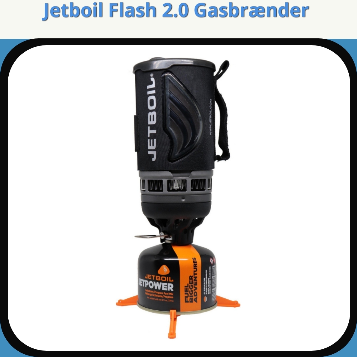 Anmeldelse af Jetboil Flash 2.0 Gasbrænder