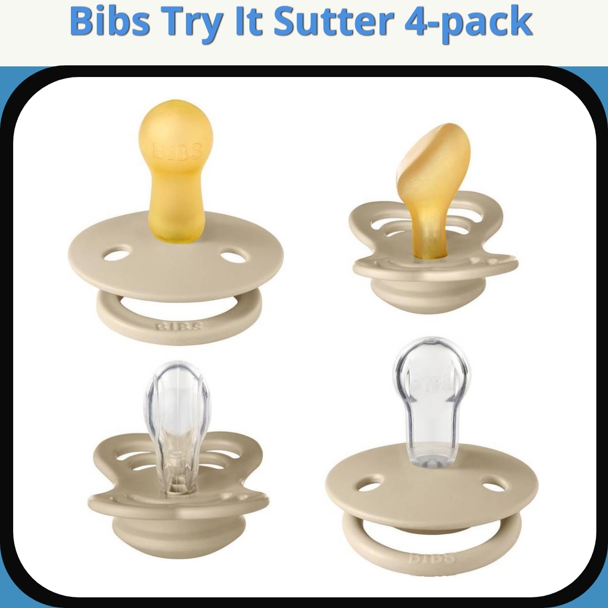 Anmeldelse af Bibs Try It Sutter 4-pack