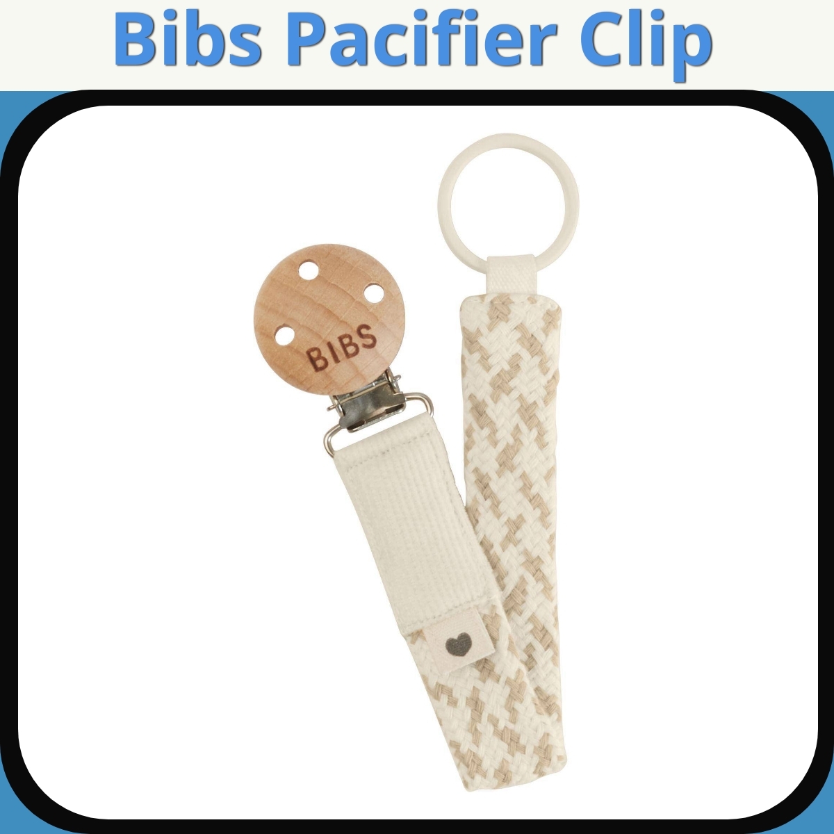 Anmeldelse af Bibs Pacifier Clip