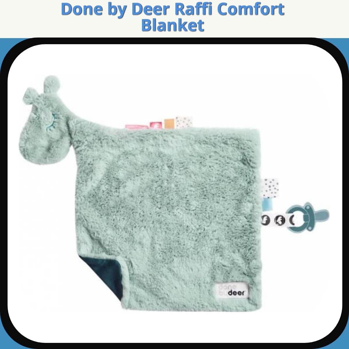 Anmeldelse af Done by Deer Raffi Comfort Blanket