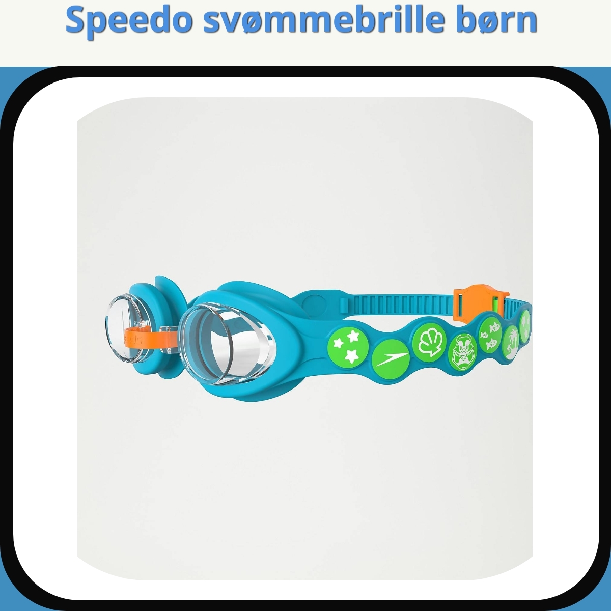 Anmeldelse af Speedo svømmebrille børn
