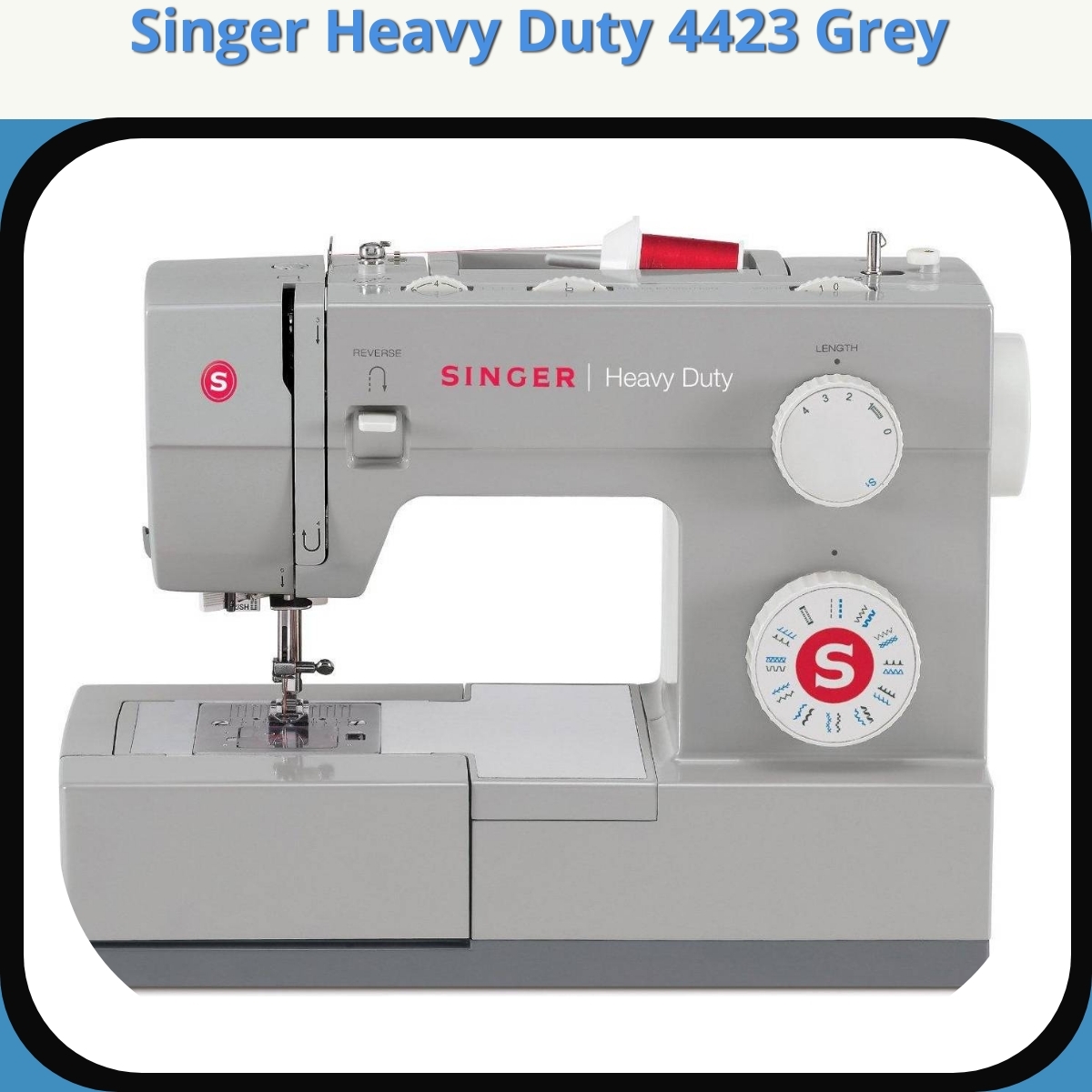 Anmeldelse af Singer Heavy Duty 4423 Grey