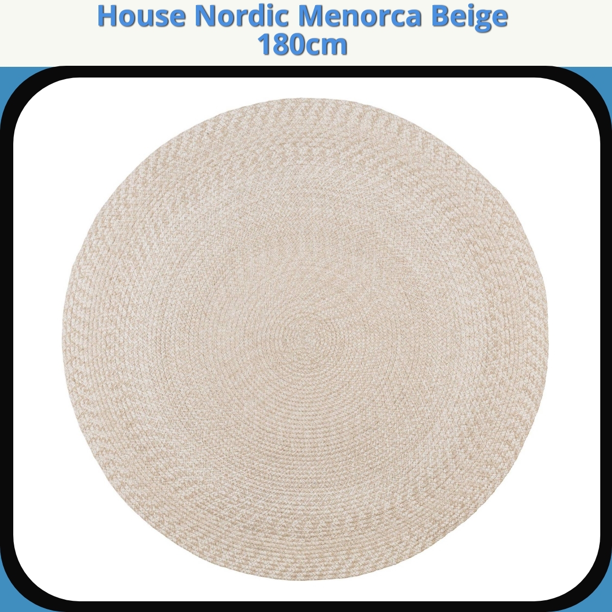 Anmeldelse af House Nordic Menorca Beige 180cm