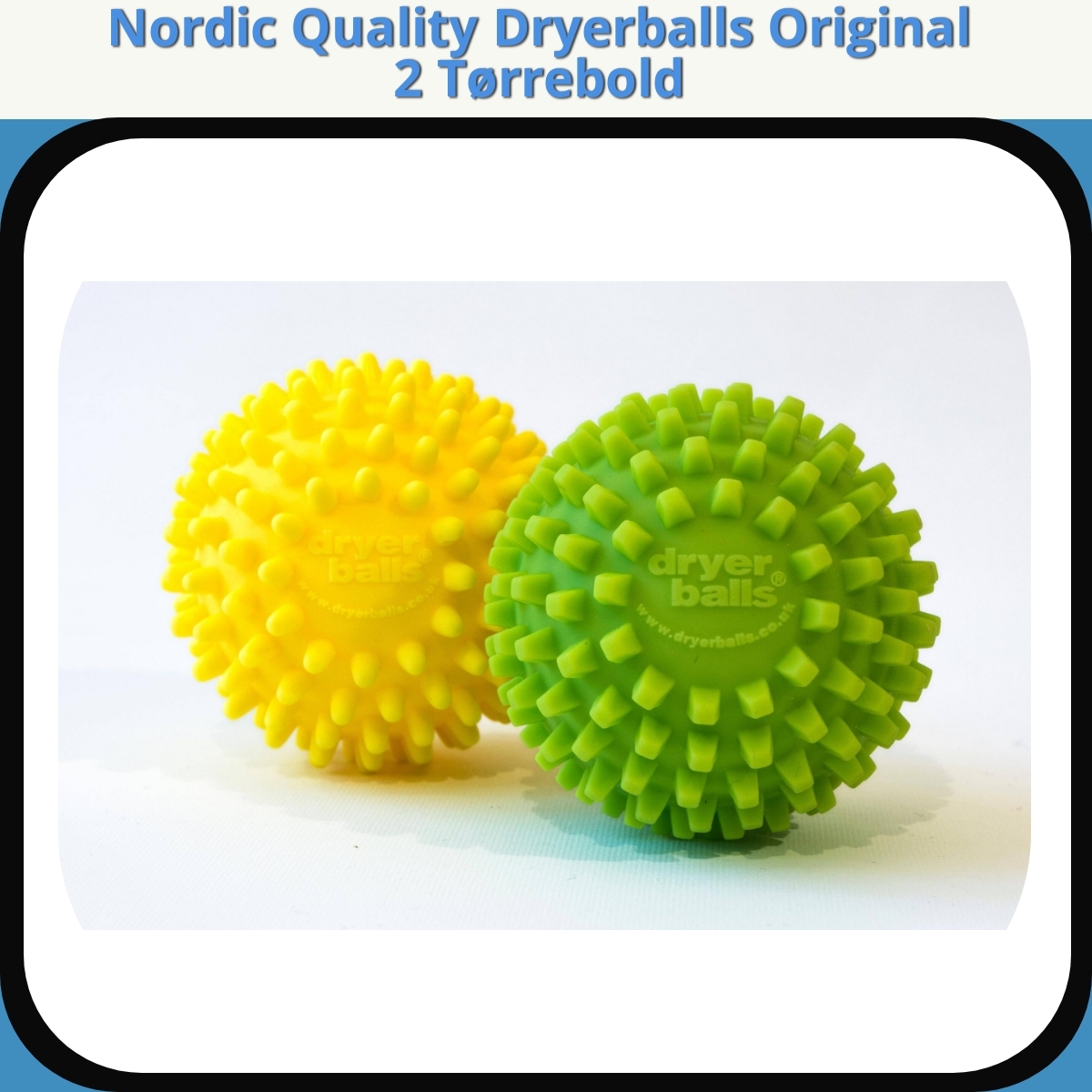 Anmeldelse af Nordic Quality Dryerballs Original 2 Tørrebold
