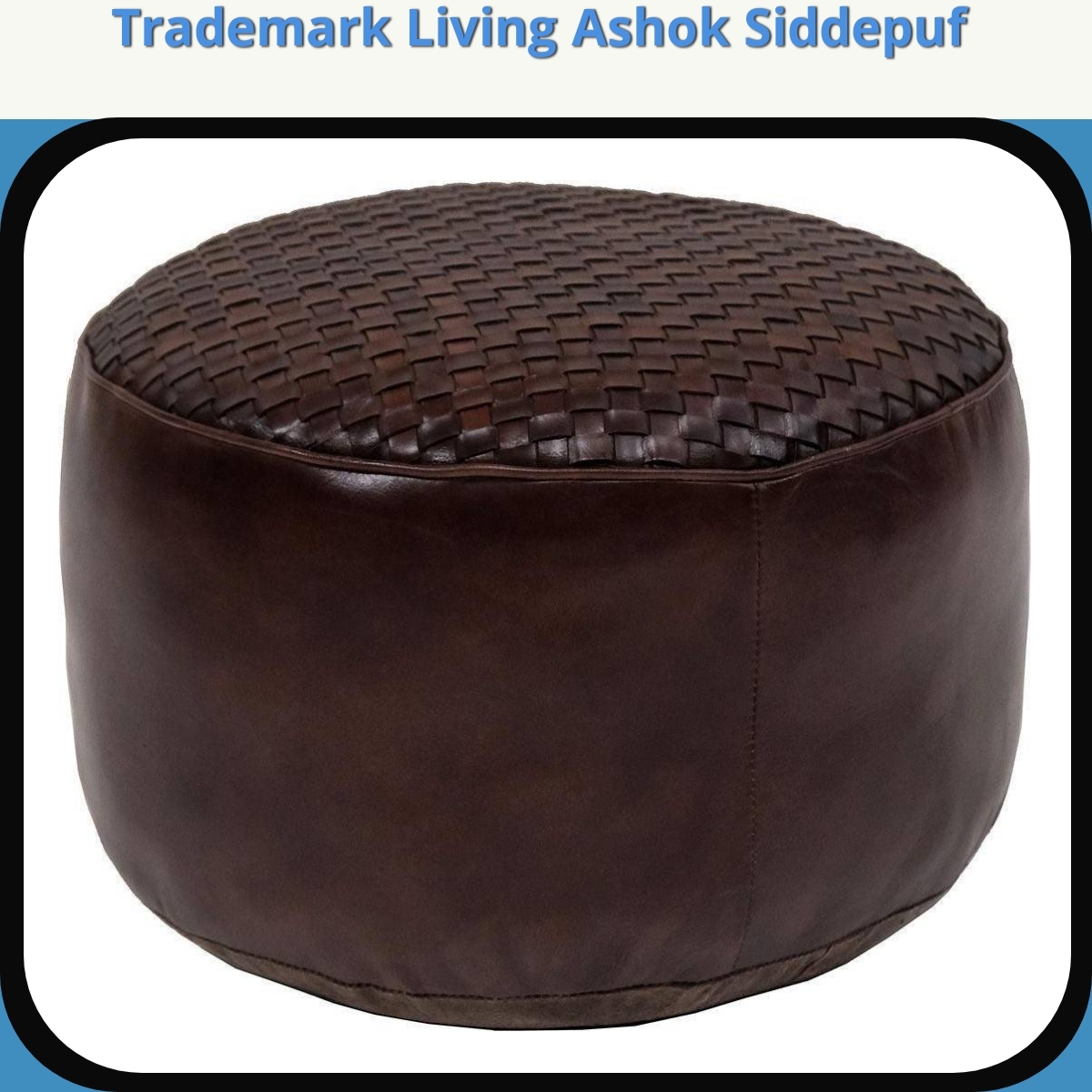 Anmeldelse af Trademark Living Ashok Siddepuf