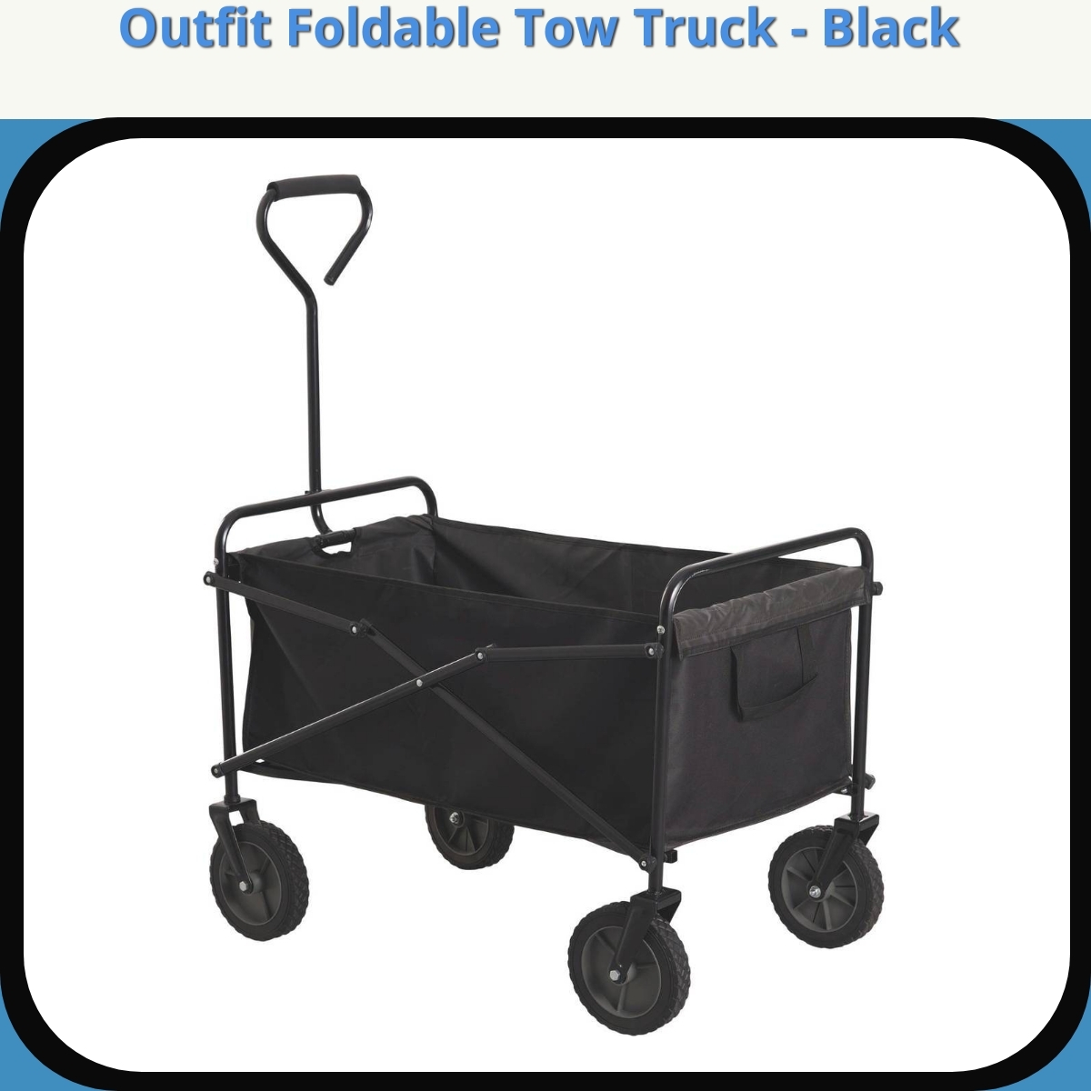 Anmeldelse af Outfit Foldable Tow Truck - Black