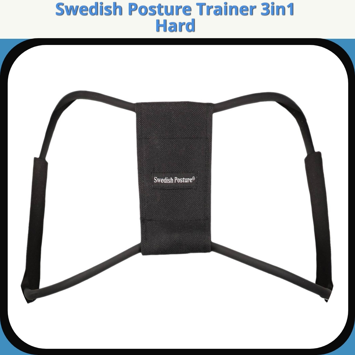 Anmeldelse af Swedish Posture Trainer 3in1 Hard