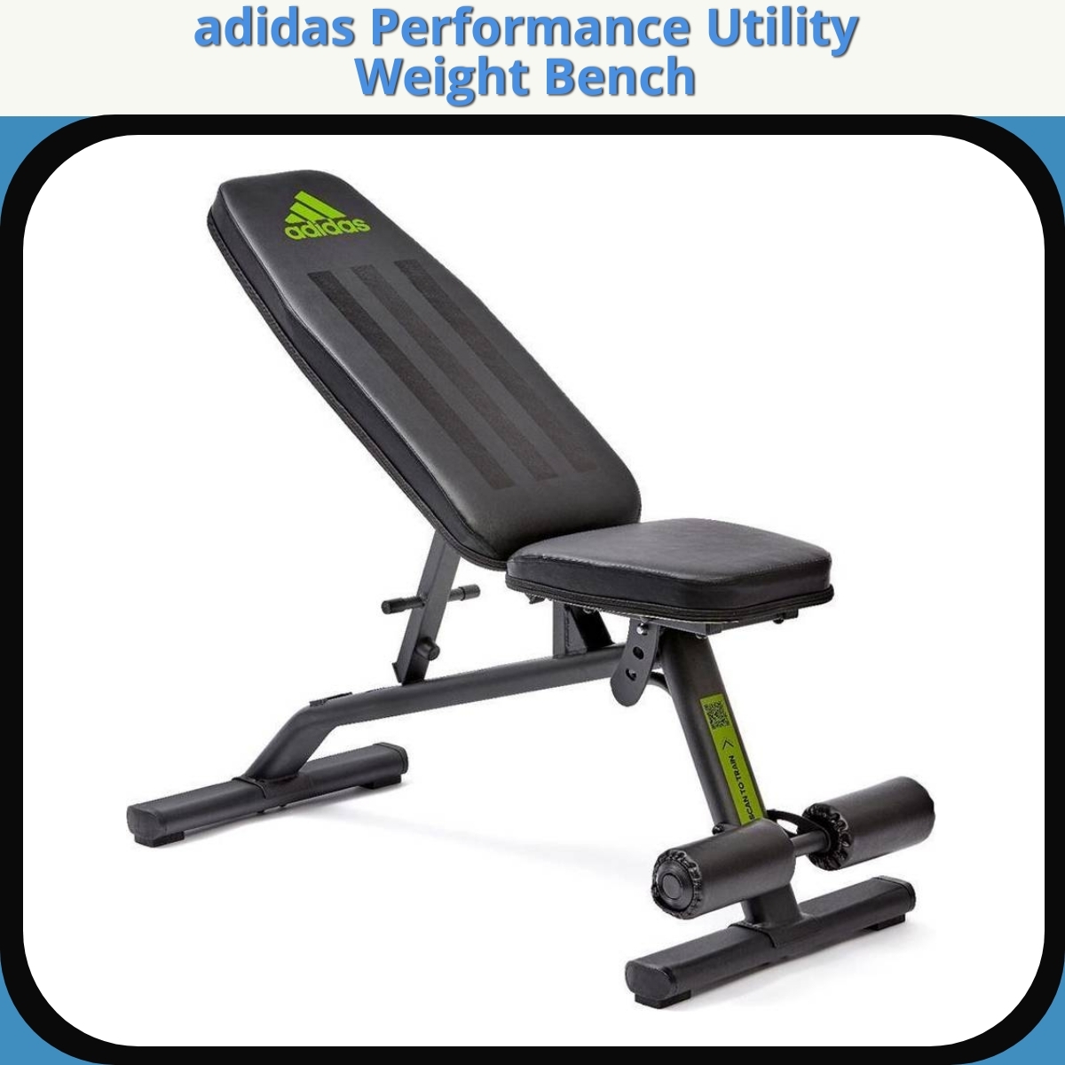 Anmeldelse af adidas Performance Utility Weight Bench