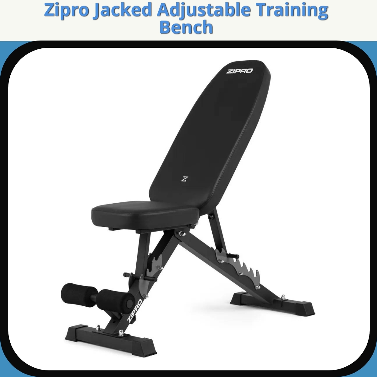 Anmeldelse af Zipro Jacked Adjustable Training Bench