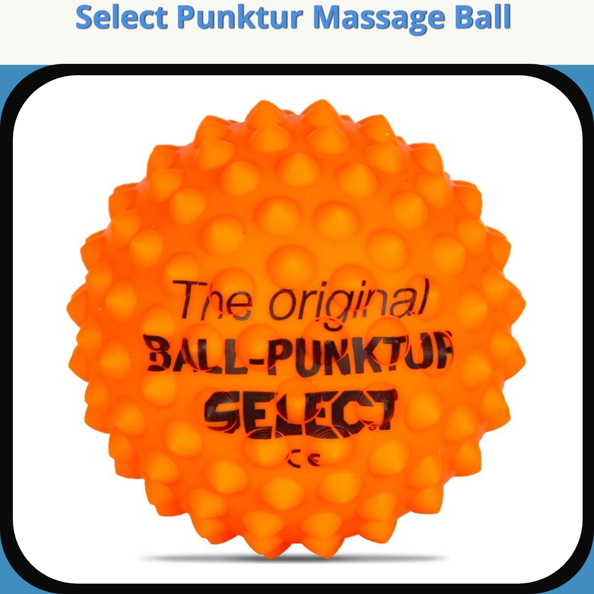 Anmeldelse af Select Punktur Massage Ball